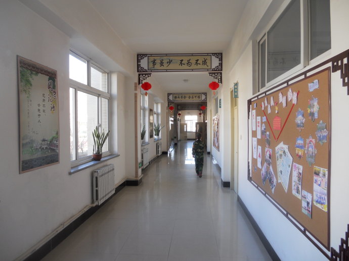 上海校园走廊文化